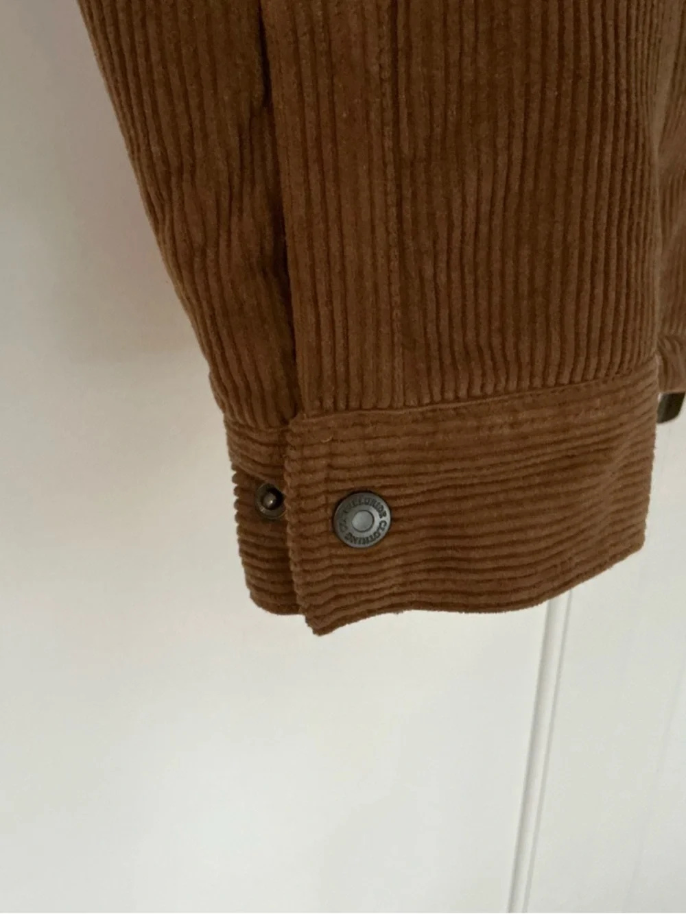 Telluride Clothing Company Corduroy Shacket with Sherpa Lining Sz XL - Picture 9 of 10